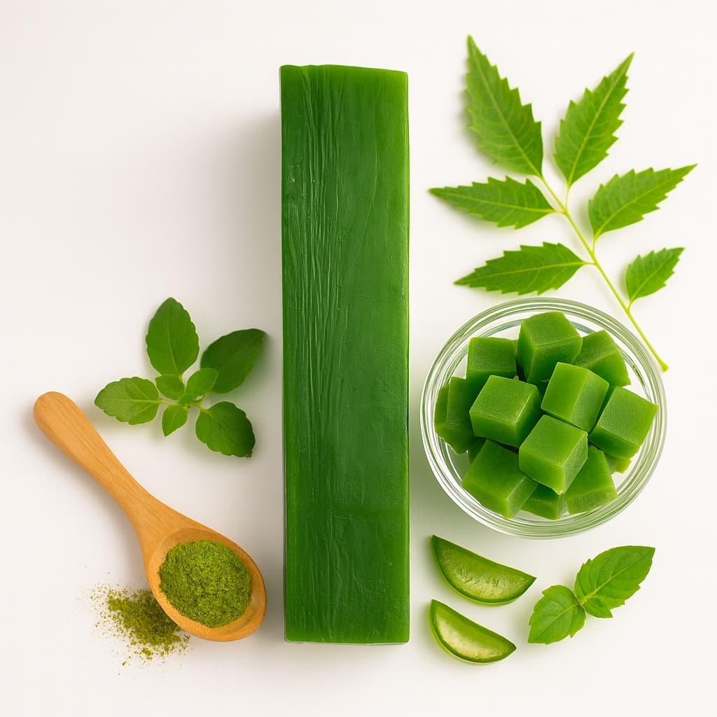 Alice Neem Tulsi Glycerine Soap Base